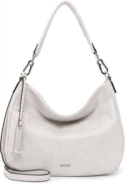 SURI FREY Schoudertas Ally Crossover Bag Ecru Crème