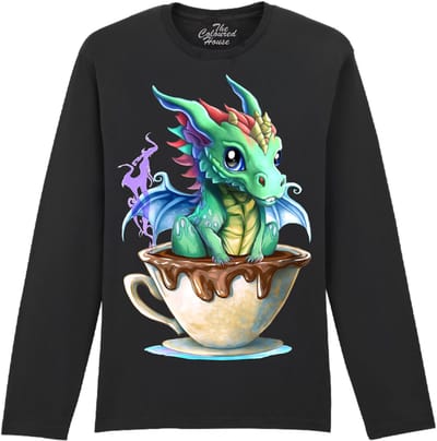 Draak Chai Dragon The Coloured House Longsleeve T-shirt XXL