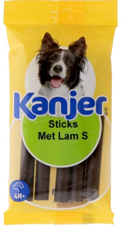 Kanjer Sticks met lam S 125gr 5st hondensnack