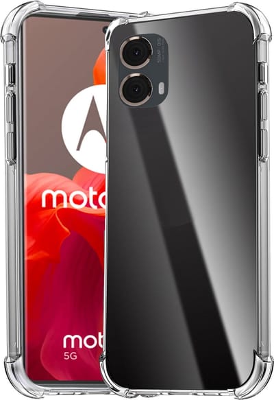 Hoesje geschikt voor Motorola Moto G85 - Shockproof Transparant Back Cover Case