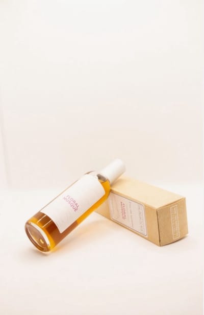 Biologische Eau de toilette Floral musque - gemaakt in Frankrijk - roos, iris en bergamot 100ml