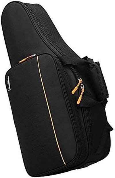 Saxofoon Tas - Sax Backpack - Muziek Instrument Vervoer - Verdikte Bescherming - 63 x 27 x 17 cm - Zwart