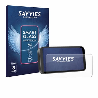 3 Stuks Savvies Screenprotector - geschikt voor Carpuride W603 6.3" - beschermfolie glas transparant