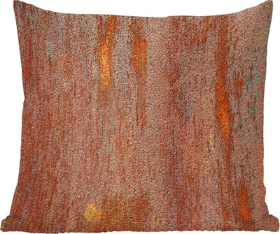 Sierkussens - Kussentjes Woonkamer - 60x60 cm - Geel - Rood - Muur