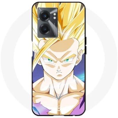 Realme V23 hoesje Dragon ball z sangoku Blond haar