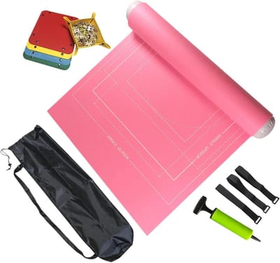 Legpuzzel Opbergmat - Puzzelmat Rol - Puzzels Opbergen - Met Hulplijn Ontwerp - 1500 Stukjes - Roze