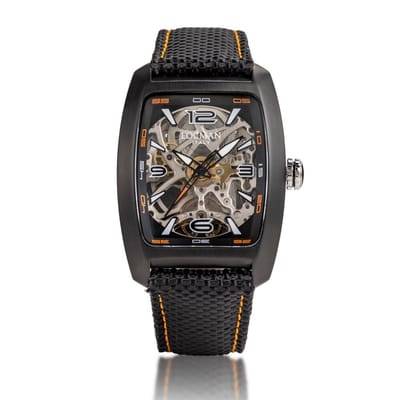 Locman - 0474K22S-BKT0KOCK - Polshorloge - Heren - Automatisch - SPORT Skeleton