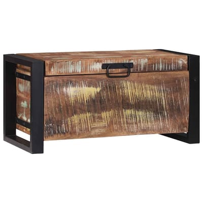 vidaXL - Opbergkisten - Multikleur - 60 - x - 30 - x - 30 - cm - Massief - gerecycled - hout