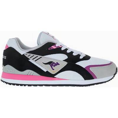 KangaRoos Runner Og Black/pink Size: 44 | Sneakers Outlet | Unisex | Zwart