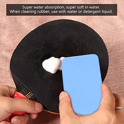 Duurzame Rubber Spons voor Tafeltennisrackets, Onderhoudsaccessoires voor Schoonmaken en Verzorging van Tafeltennis Peddels