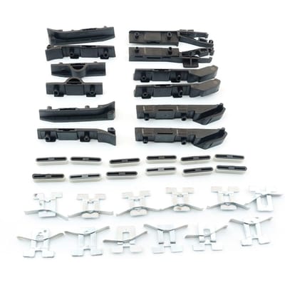 BSR601 Panoramisch Zonnedak Schuifdak Dakgordijn Gordijngeleider 9000004218 Reparatieset van 36 stuks voor Nissan Qashqai MK2