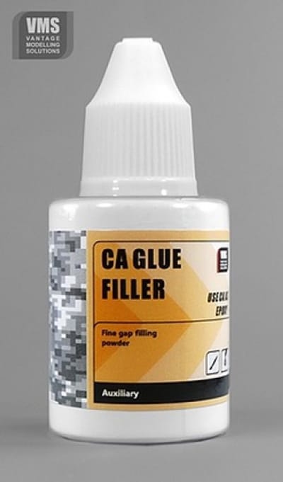 VMS CA Filler 13 gram – Secondelijm Vulmiddel voor Modelbouw | 13 g | Perfect voor o.a. VMS CA Lijmen