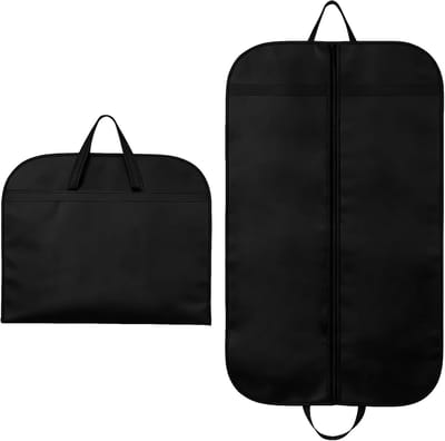 Garment bag 120 x 60 cm - ademend materiaal - beschermt tegen stof en vocht - ideaal voor reizen - ShopVlot