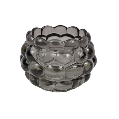 Theelichthouder glas 11,5 cm 3 assorti