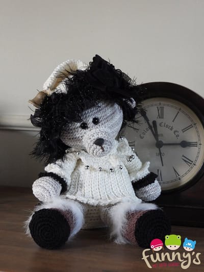 Haakpakket Funny Bear Whitney