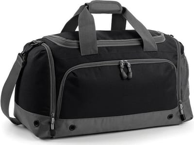 Bagbase Sporttas - 30 liter - reistas - zwart/grijs - 54x29x26 cm - Sporttassen - Weekendtassen - Voetbaltassen