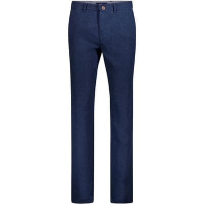 Gardeur Broek Baxter Superior Linnen Blend Cool Touch Dark Marine / male