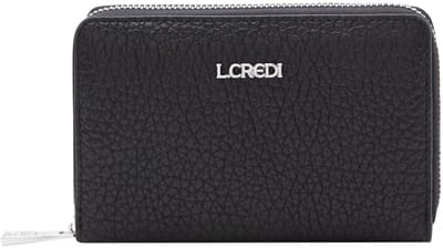 L.CREDI Pinella Portemonnee 15.5 cm - Dames - Horizontaal - schwarz