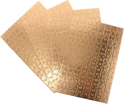 Lege Puzzels - Knutsel Puzzels - Creatieve Projecten - Gouden Rand - 120 Stukjes