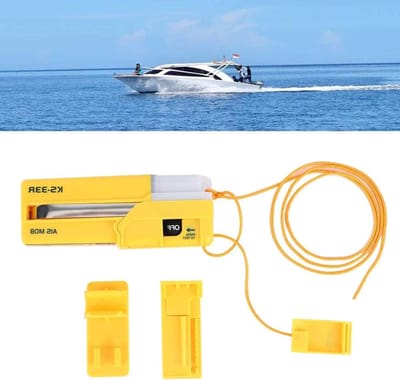 Persoonlijke Locator Beacon - Nood Tracker - Veiligheid Buiten - AIS MOB Functie - 50 x 130 mm - Zwart
