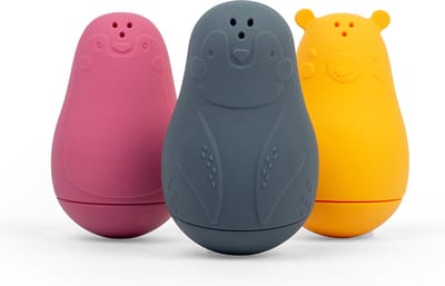 Rubberen badvriendjes set van 3 - Bigjigs - vanaf 12 maanden
