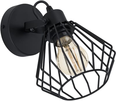 EGLO Tabillano Spot - E27 - Ø 11 cm - Zwart