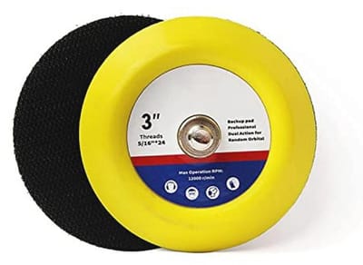 3" Backer Plaat Pad voor Auto Polijstmachine - 2 Stuks
