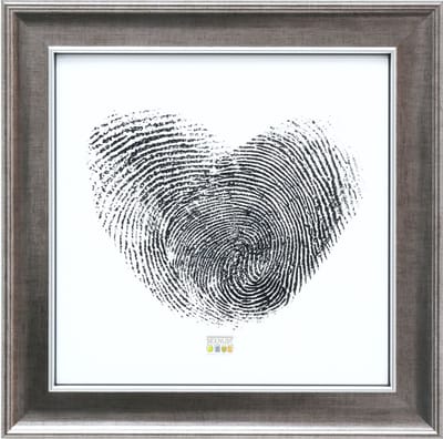 Deknudt Frames fotolijst S46ED1 - zilverkleur - voor foto 13x13 cm