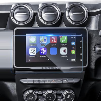 9H Glass Screen Protector voor Renault Dacia Duster 2022-2024 - Infotainment en GPS Schermbeveiliging, Anti-Kras en Stofbestendig Accessoire voor 8 Inch Schermen