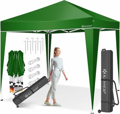 Opvouwbare Partytent 3x3m - Waterdicht en UV-Bescherming 50+ | Feesttent met Draagtas | Snelle Opzet met Kliksysteem