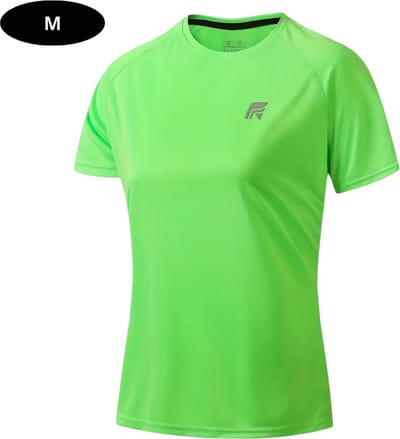 Livano Sportshirt Dames - Sport - Fitness - Compressie Shirt - Corrigerend Hemd - Sportkleding - Vrouwen - Groen - M
