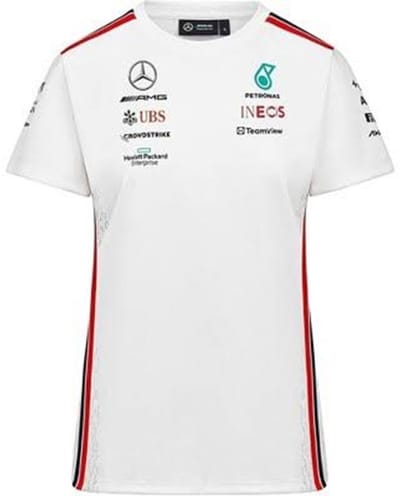 Mercedes-Amg Petronas Team Womens Driver Tee white XL