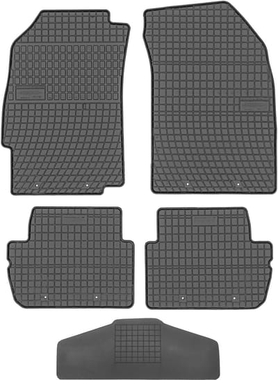 Max-Dywanik Frogum Serie - Chevrolet Spark M300 - 2010-2015 - Voor- en Achter - Rubber