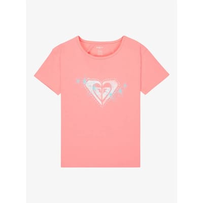 Roxy Lilyregular Night T-shirt Met Korte Mouwen Roze 12 Years Meisje