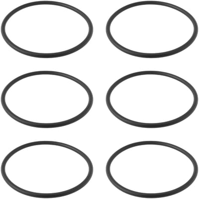 JHUBERS- Zwembadfilter O-ring 6 Stuks - Vervangingsonderdeel R172009 - Compatibel met Pentair Rainbow 300/302/320 - Buitendiameter 10,5 cm - Rubber Materiaal - Hoge Levensduur - Filterring
