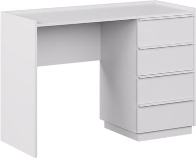 Vicco Viktoria Bureau – 110 x 45 cm met 4 laden Wit