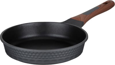 Koekenpan - Koekenpan - Gezond Koken - PFLUON antiaanbaklaag - 24 cm - Zwart