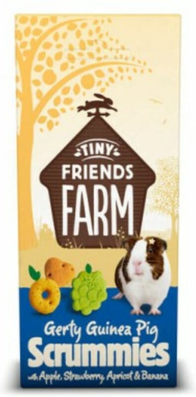 Tiny Friends Farm Gerty Guinea Pig Scrummies - 8 x 120 gr - Voordeelverpakking