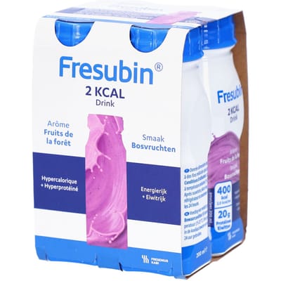 Fresubin 2 Kcal Drink Bosvruchten 4x200 Drinkbare oplossing