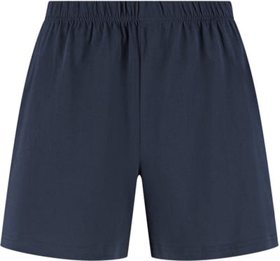 Yumeko pyjama shorts dames jersey midnight blauw m