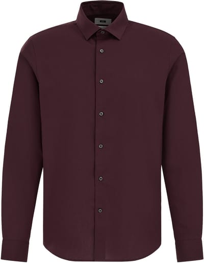 WE Fashion Heren Easy-care regular fit overhemd