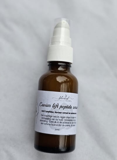 Kaviaar botox hexapeptide gezicht serum - 6 peptiden - kaviaar - aminozuren - verstevigt en lift de huid 50ml