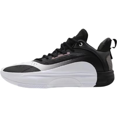 Peak Taichi Flash 5 - Basketbalschoenen - Zwart/Wit - Maat 45