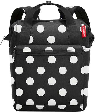 Reisenthel Allrounder R Schouder/ Rugtas - 12L - Dots Wit