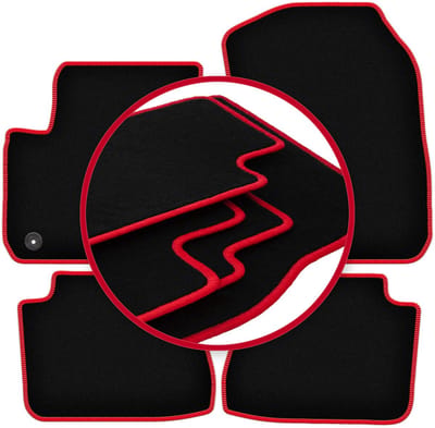 CARLUX-RED automatten voor: Peugeot e-208 II hatchback (2019-)