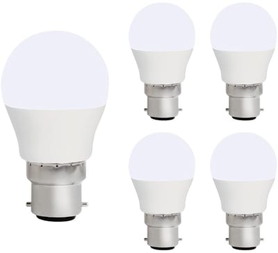 VITO LED Kogelamp G45 B22 - 7W (vervangt 50W) - 507lm - 2700K - 220-240V - Ø50mm - Energiezuinig - 5 stuks
