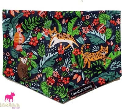 Knoopbandana | Jungle Green Maat S
