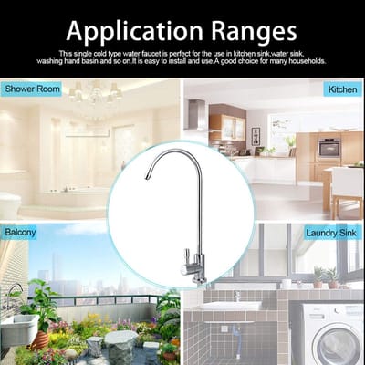 Dailygoods- Aanrechtkraan 360 Graden Rotatie - Zinklegering - Keukenkraan - Waterfilter Kraan - Duurzaam - Stijlvol Ontwerp