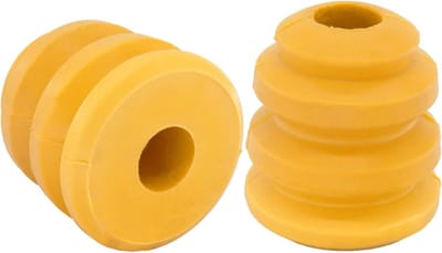 Bump Stops - Onderste Draagarm - Voertuigonderhoud - Voertuigspecifieke Pasvorm - 6.6 x 6.6 x 6.6 cm - Geel