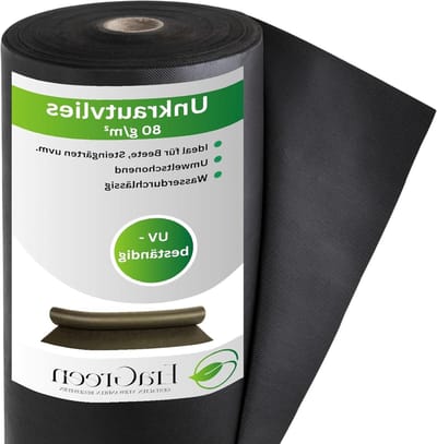 Onkruiddoek Tuin - Worteldoek Bodembedekker - Onkruid Vrij Houden - UV-Gestabiliseerd Ademend - 2m x 10m 150 g/m² - Groen